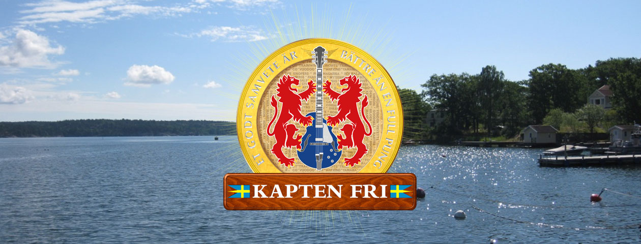 KAPTEN FRI MUSIK SVENSK ROCK