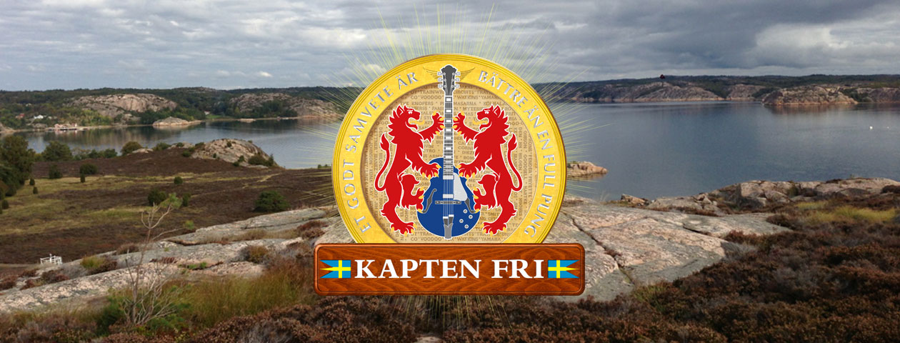 KAPTEN FRI MUSIK SVENSK ROCK