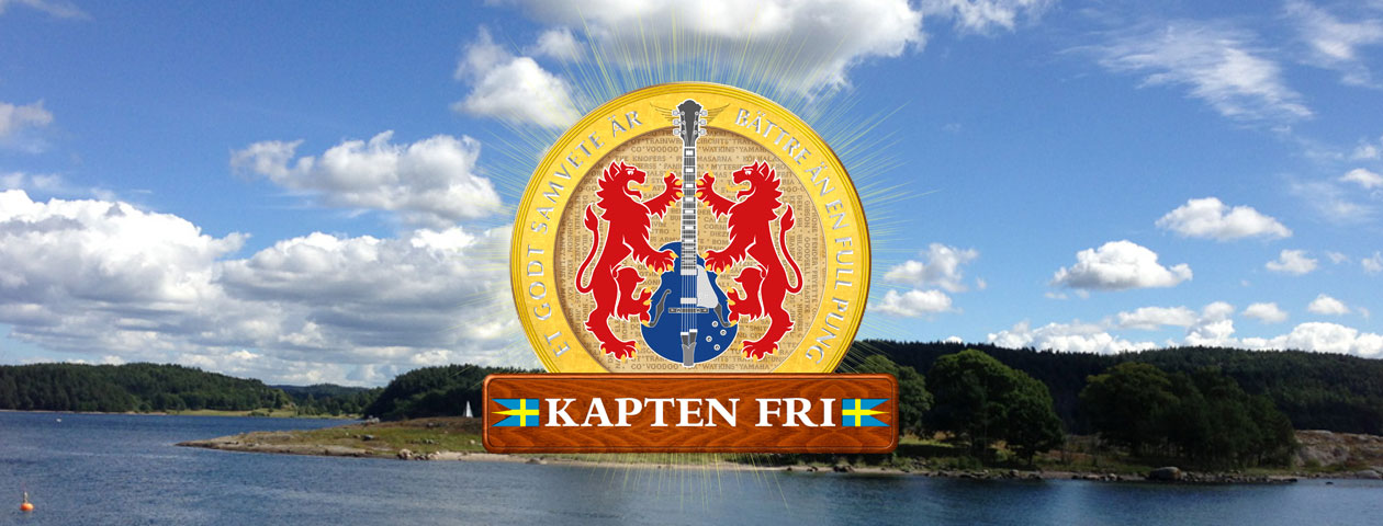 KAPTEN FRI MUSIK SVENSK ROCK